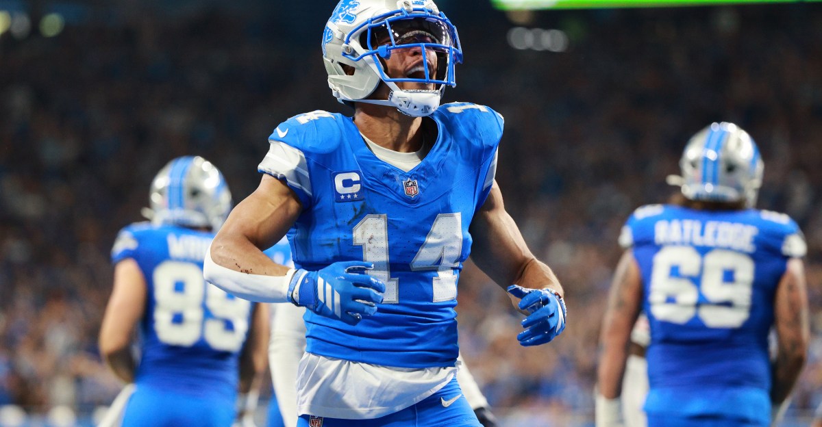 Lions News: Amon-Ra St. Brown wins FedEx Air & Ground Player of the Week